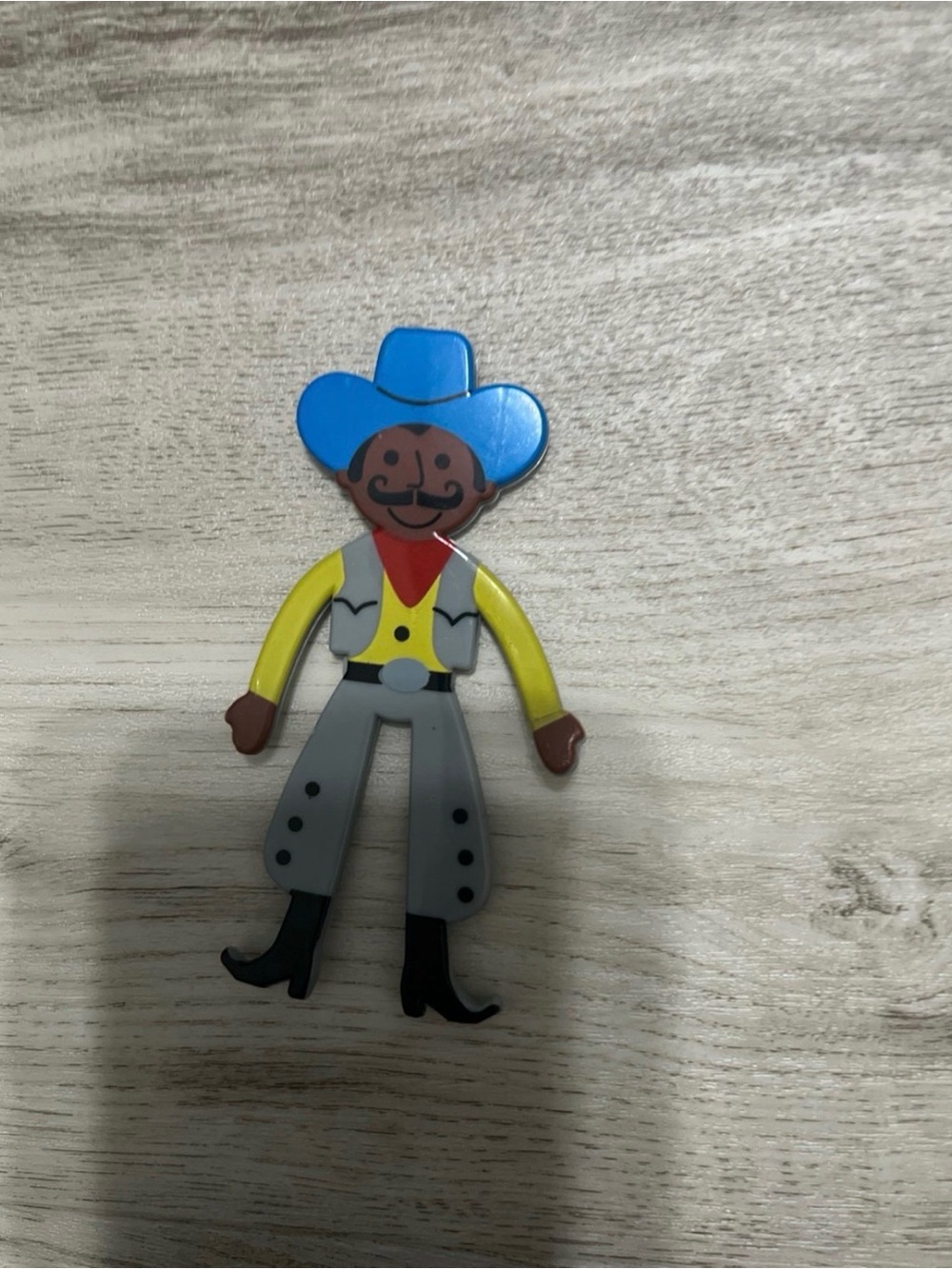 Blue-Hat Cowboy Toy Figure - Kids Toy